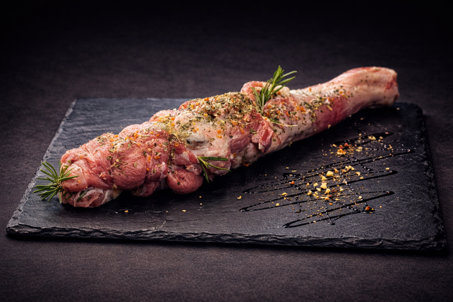 coscia di agnello disossata