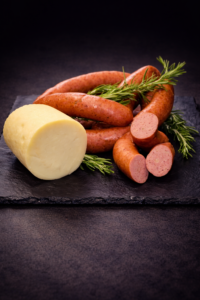 wurstel al formaggio